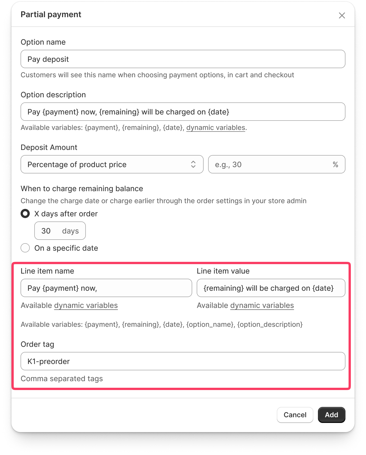 K1 Pre-Order v2.0 - Settings Reorganization – Enhanced flexibility and control